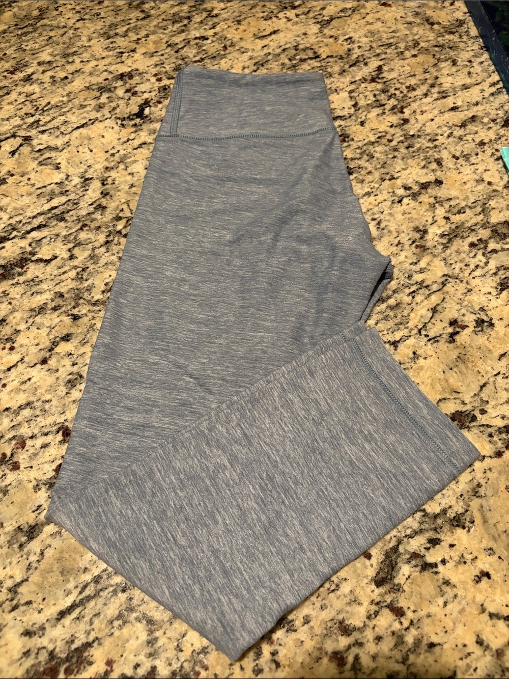 Lululemon heathered light blue wunder unders